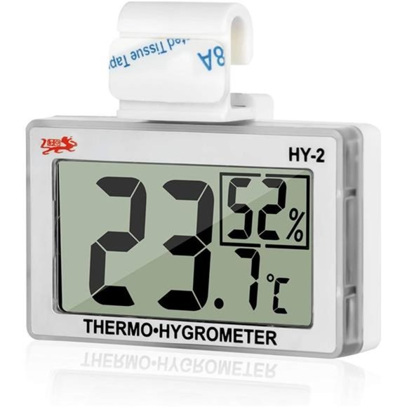 Reptile Thermometer Humidity and Temperature Sensor Gauges Digital Thermometer - Picture 2 of 5